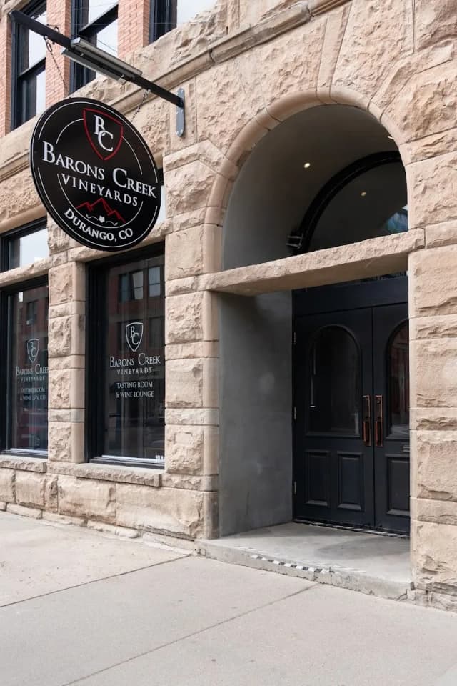 Barons Creek Vineyards Tasting Room Durango