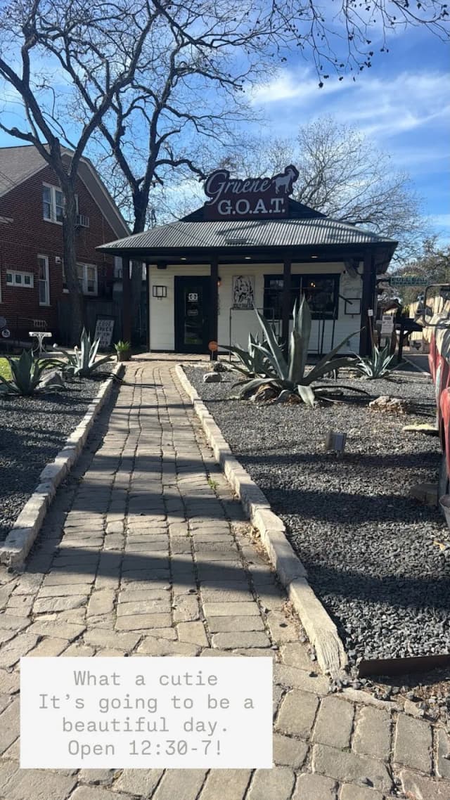 The Gruene G.O.A.T