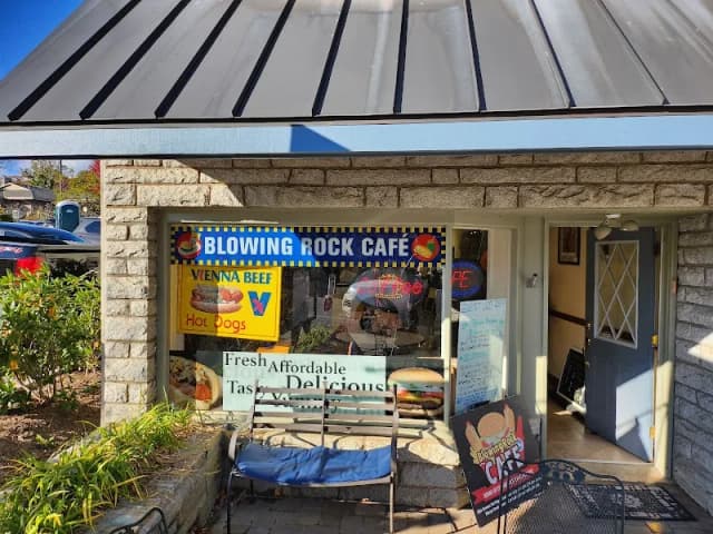 Blowing Rock Cafe -Gone Fishing closed seasonal until late Spring 2026